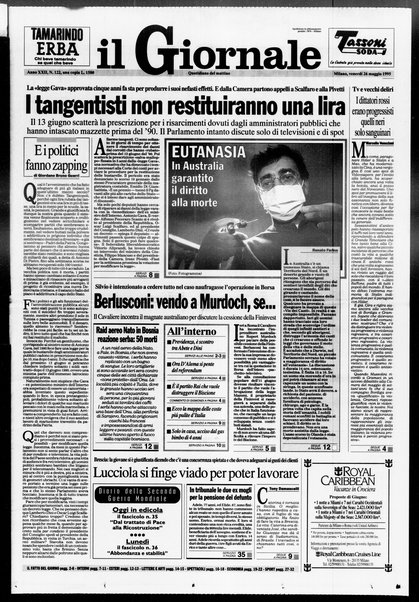 Il giornale : quotidiano del mattino